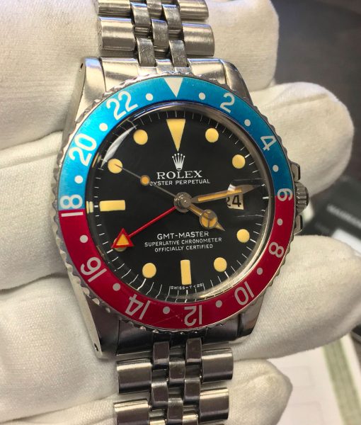 Rolex GMT 1675 Circa 1972 Tritium Dial Zifferblatt