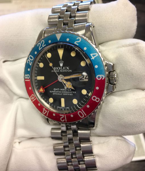 Rolex GMT 1675 Circa 1972 Tritium Dial Zifferblatt