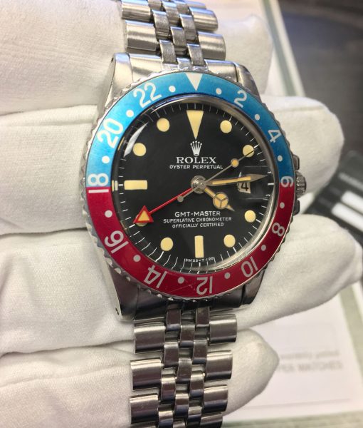 Rolex GMT 1675 Circa 1972 Tritium Dial Zifferblatt