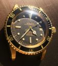 Rolex Submariner 1680 Gilt Black Nipple Dial 18k Solid Yellow Gold 1978