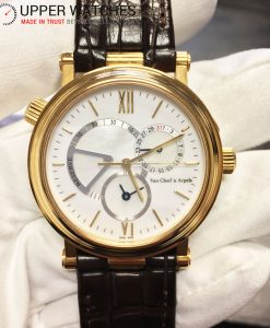 Van Cleef & Arpels “Monsieur Arpels” 18K YG Dual Time Generational Calendar