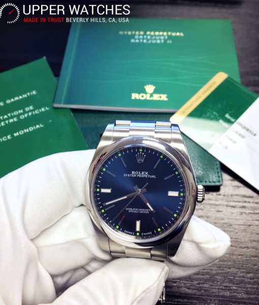 Rolex 114300 Blue Dial