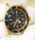 Rolex Submariner 1680 Gilt Black Nipple Dial 18k Solid Yellow Gold 1978