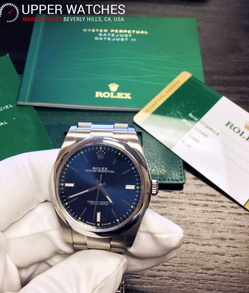 Rolex 114300 Blue Dial