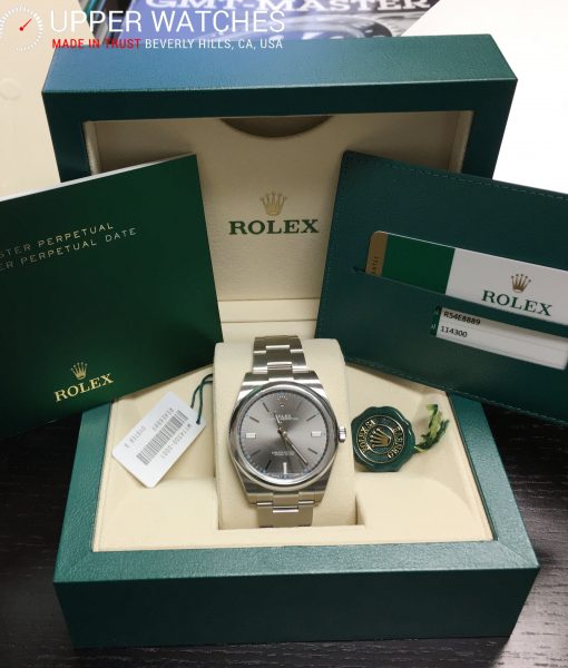 Rolex 114300 Rodhium Dial