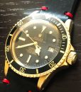 Rolex Submariner 1680 Gilt Black Nipple Dial 18k Solid Yellow Gold 1978