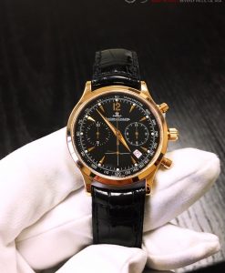 Jaeger LeCoultre Master Chronograph 18k Rose Gold