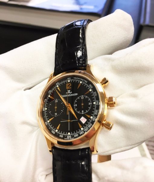 Jaeger LeCoultre Master Chronograph 18k Rose Gold