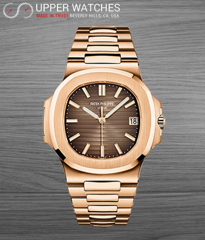 Patek Philippe Nautilus 5711/1R-001 Rose Gold on Bracelet 40mm