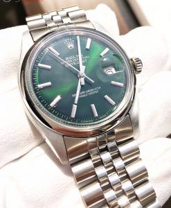 Rolex 1601 DateJust Custom Green Dial