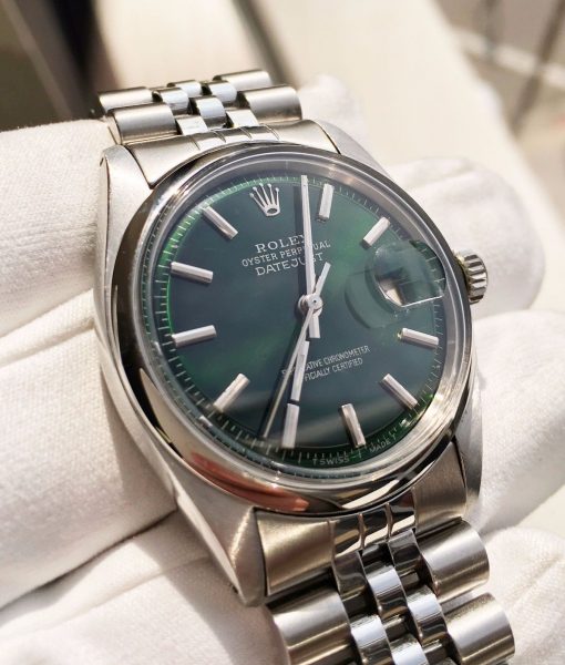 Rolex 1601 DateJust Custom Green Dial