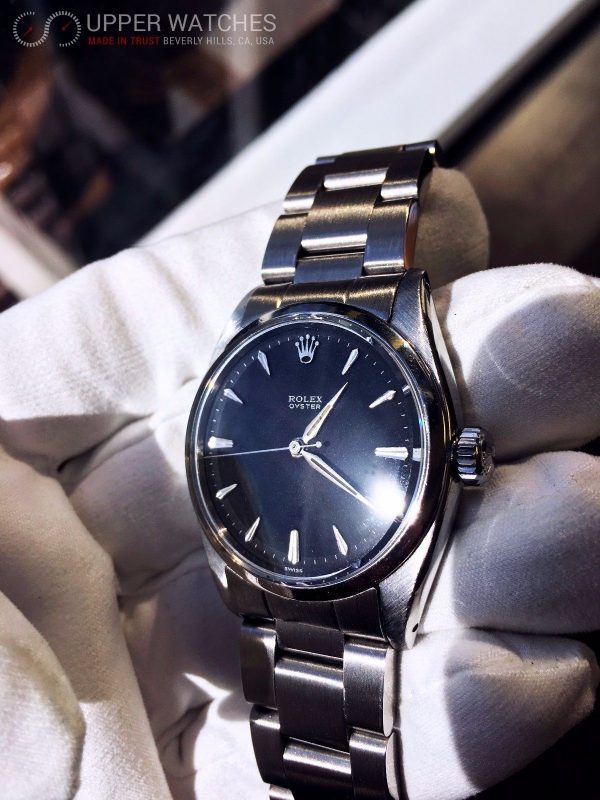 Rolex 6426 Precision Matte Black Dial - Upper Watches