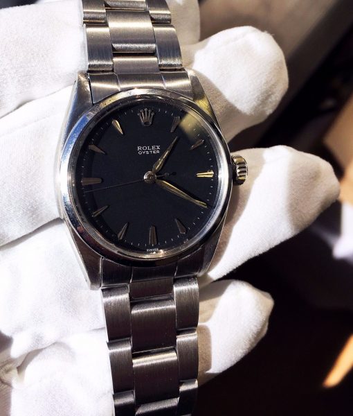 Rolex 6426 Precision Matte Black Dial