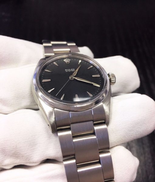 Rolex 6426 Precision Matte Black Dial