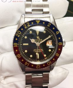 Rolex Vintage GMT Master 6542 No Crown Guard