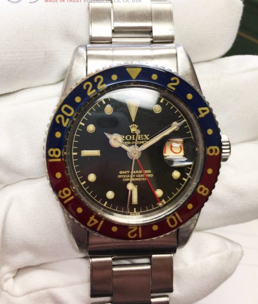 Rolex Vintage GMT Master 6542 No Crown Guard