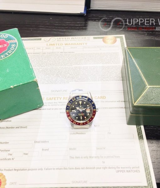 Rolex Vintage GMT Master 6542 No Crown Guard