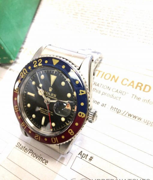 Rolex Vintage GMT Master 6542 No Crown Guard