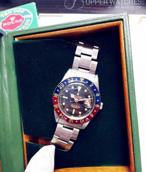 Rolex Vintage GMT Master 6542 No Crown Guard