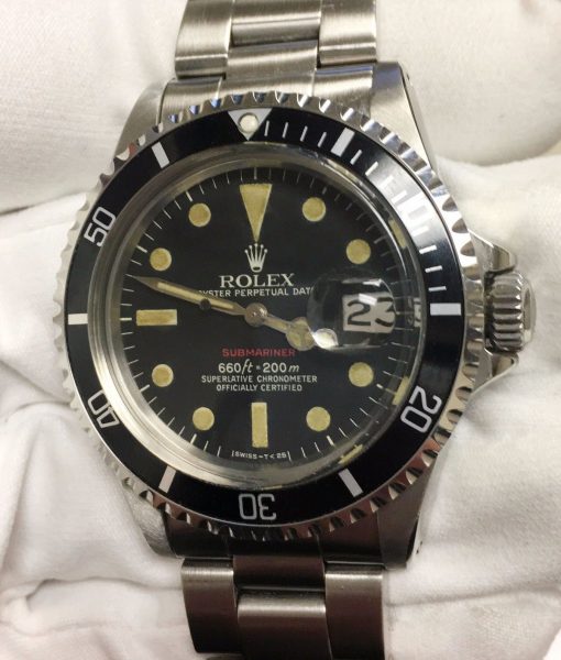 Rolex Red Submariner 1680 Circa 1978