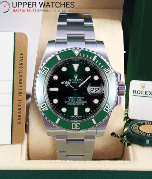 Rolex Submariner 116610 LV Green Submariner