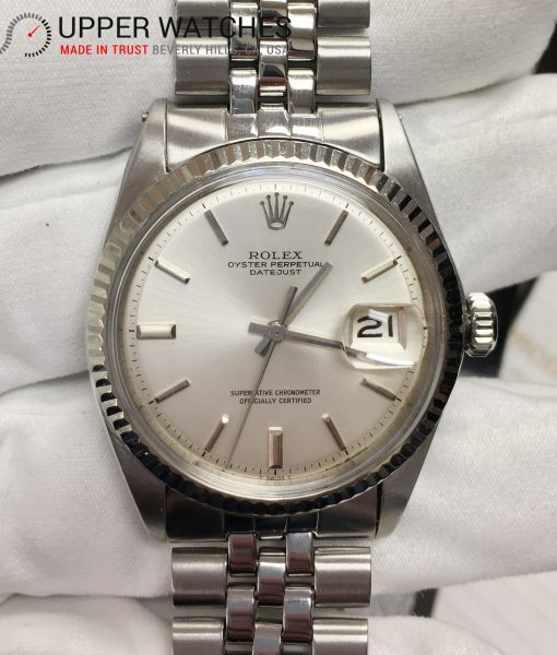 Rolex DateJust 1601 Silver Dial