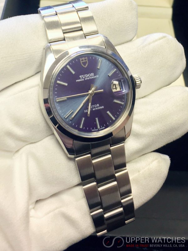 tudor prince oysterdate blue dial