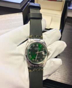 Rolex 1601 Green Hulk Roman Dial