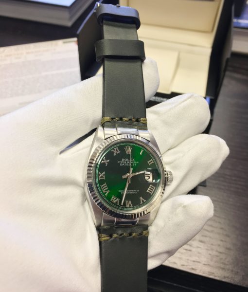 Rolex 1601 Green Hulk Roman Dial