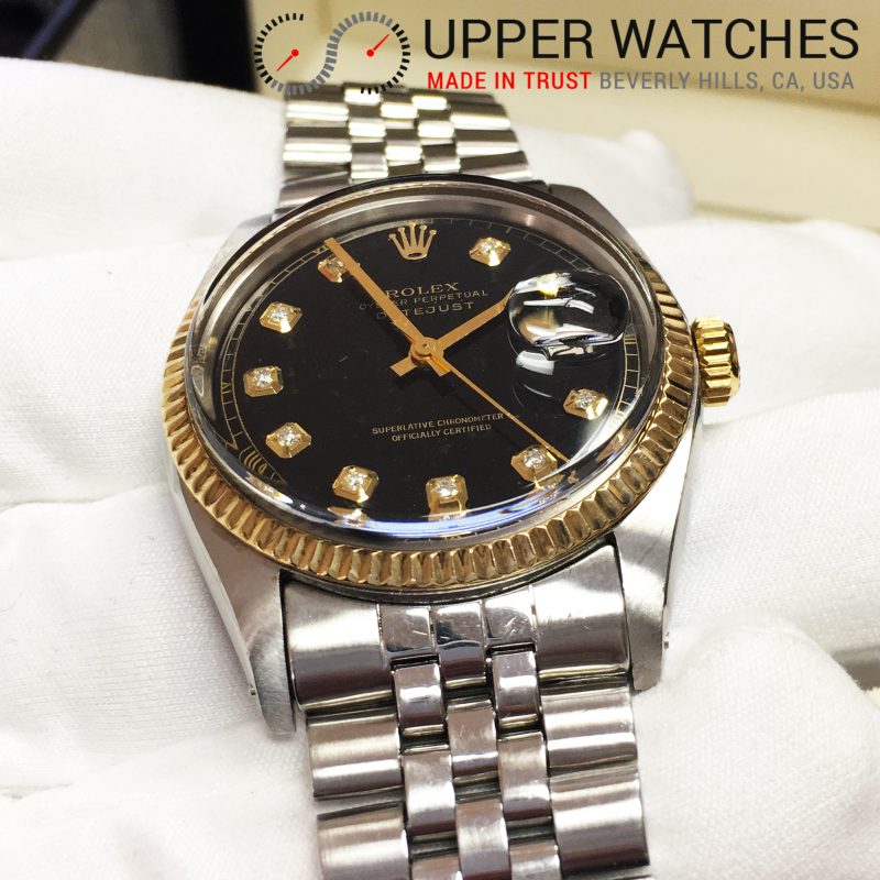 rolex 1601 black