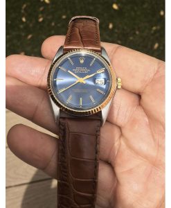 Rolex 1601 Two-Tone Blue Dial