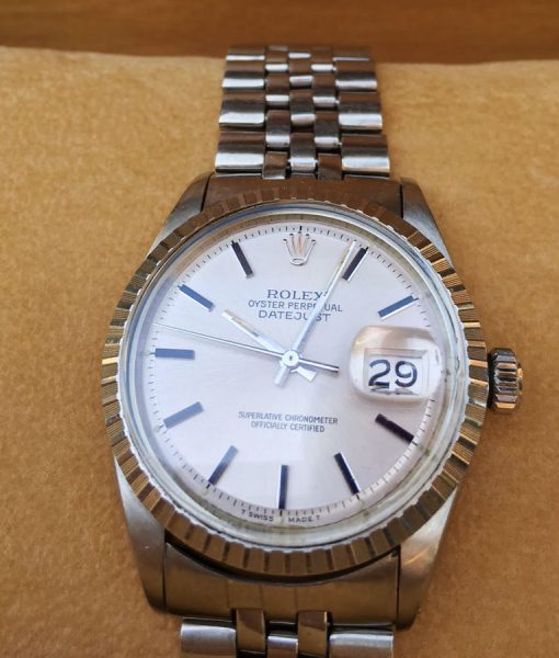 Rolex DateJust 1601 Silver Dial