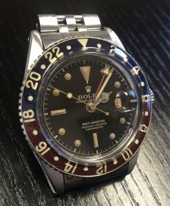 Original Rolex Vintage GMT Master 6542 No Crown Guard