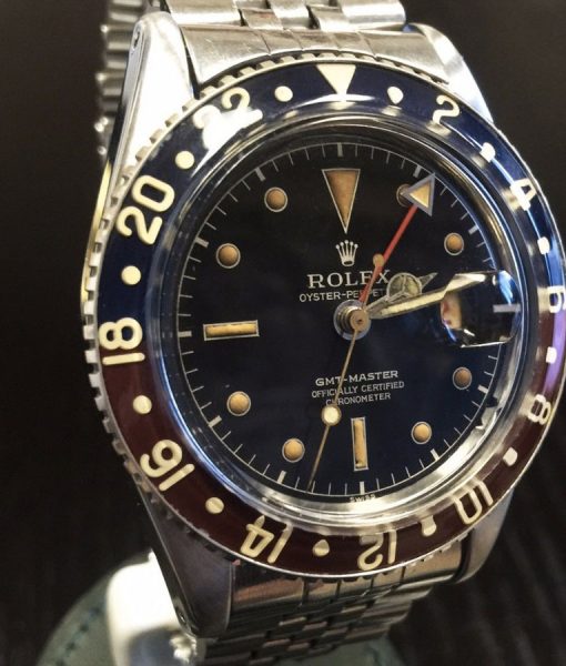 Original Rolex Vintage GMT Master 6542 No Crown Guard