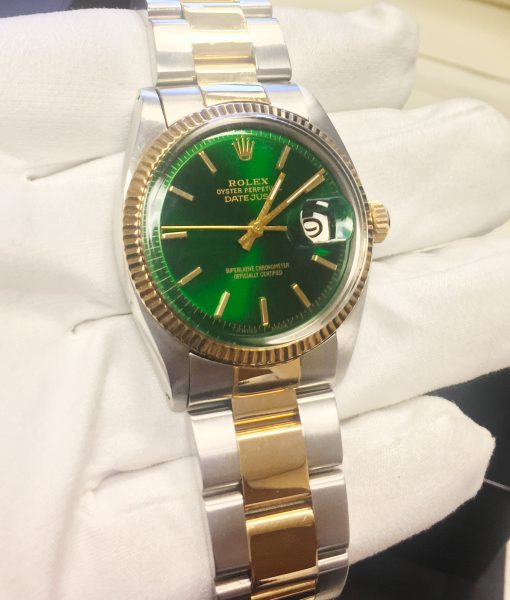 Rolex 1601 Two Tone Datejust Hulk