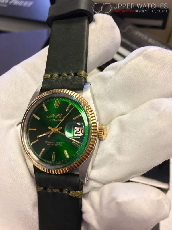 vintage green rolex