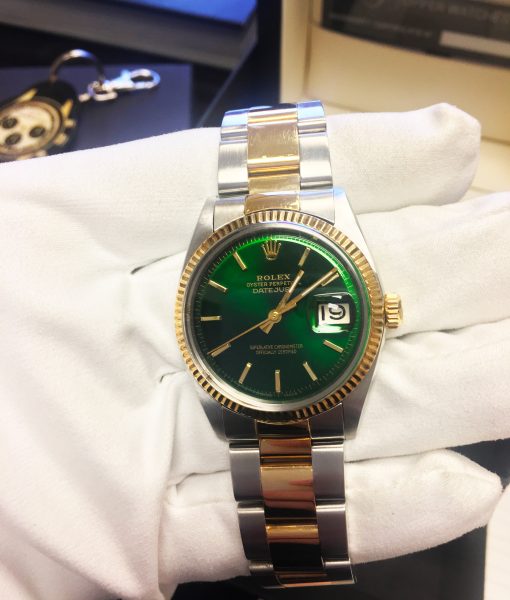 Rolex 1601 Two Tone Datejust Hulk