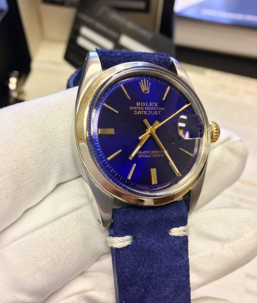 Rolex 1601 Blue Dial