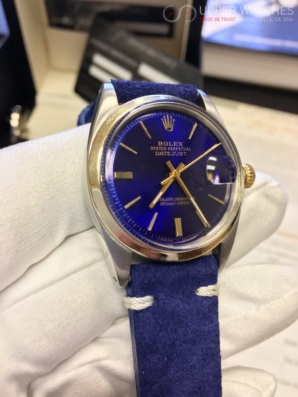 1601 blue dial