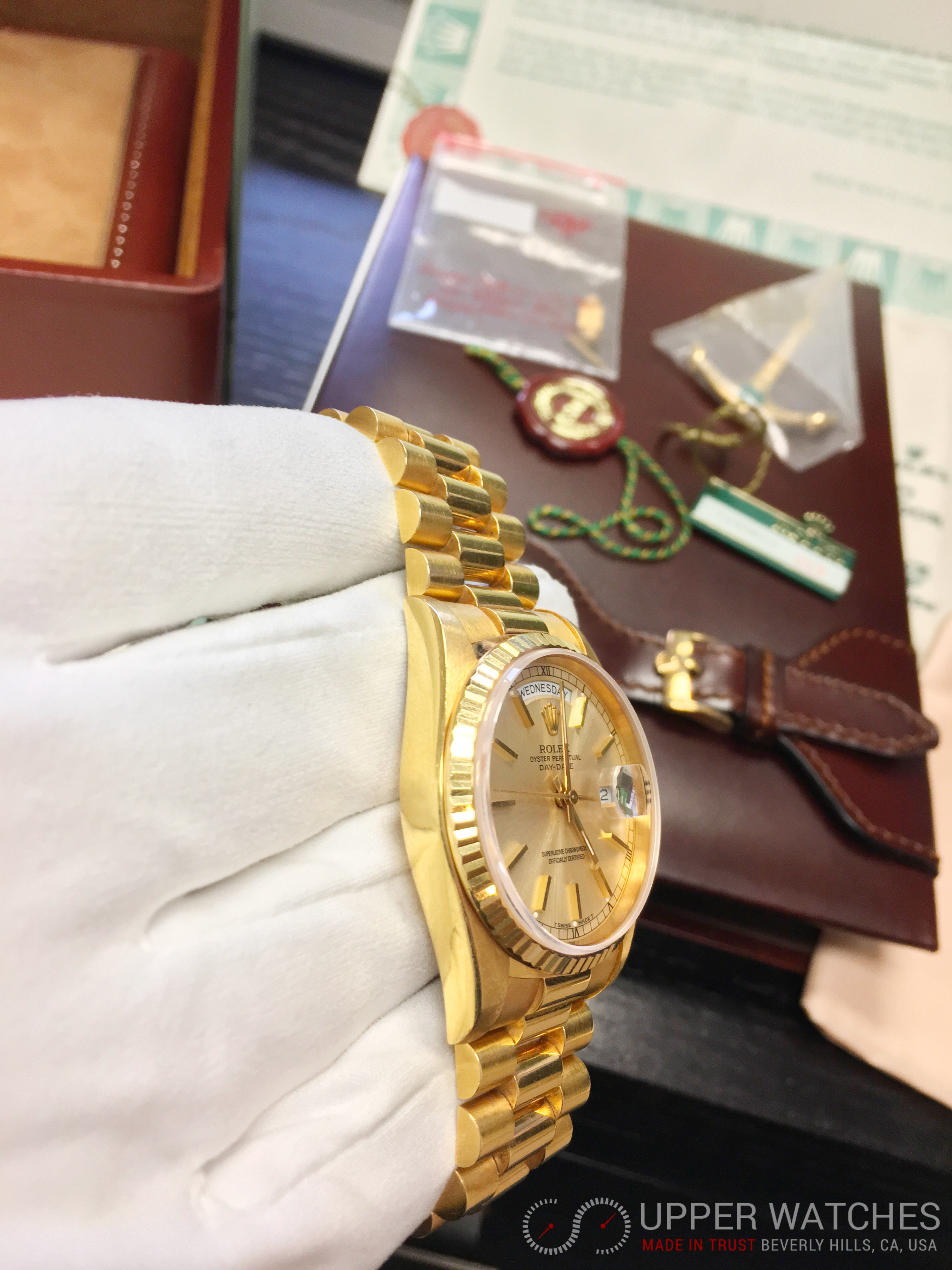 rolex president 18238