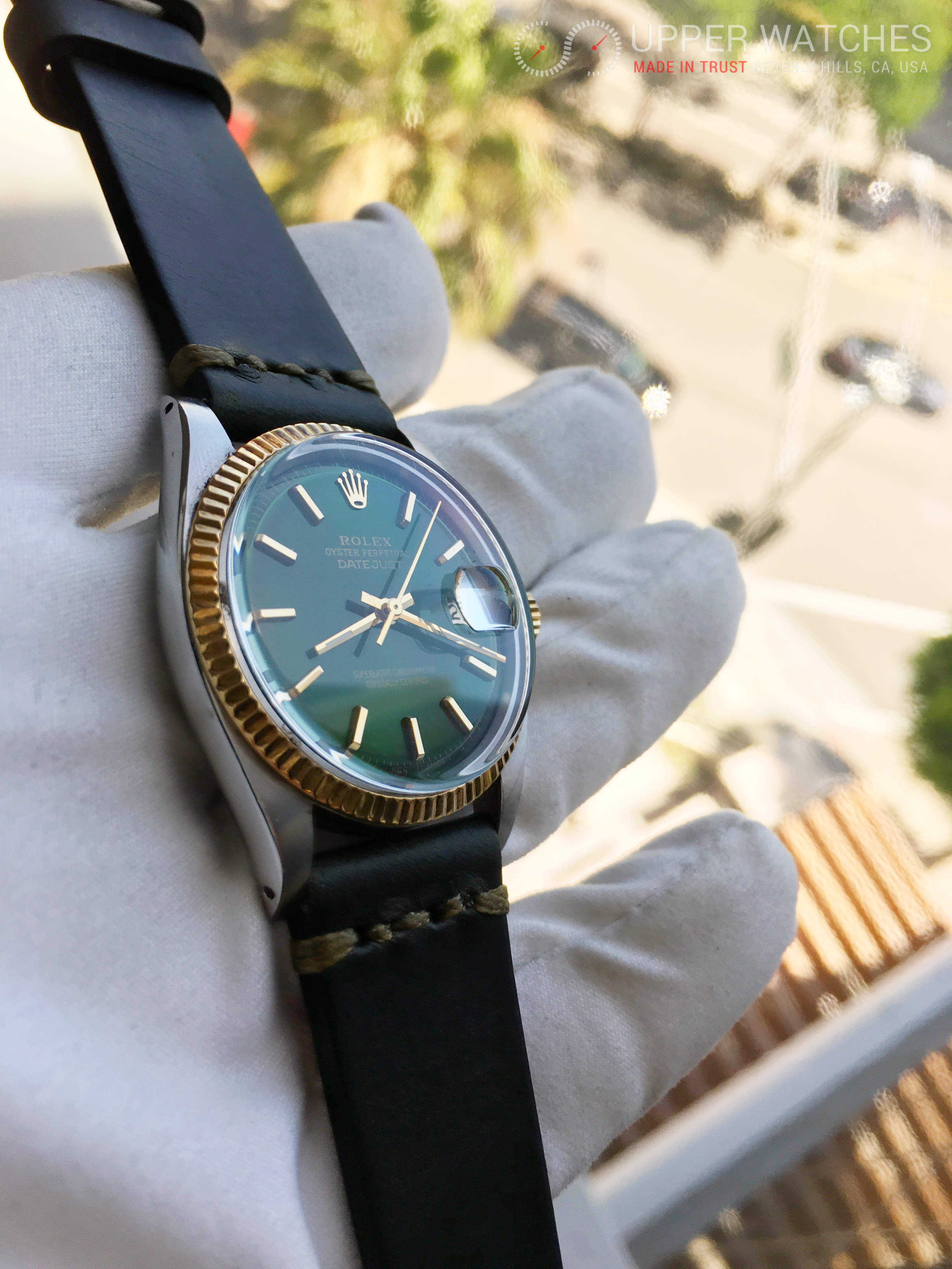 datejust green dial