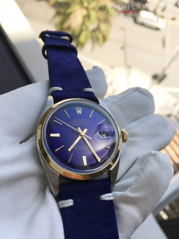 1601 blue dial