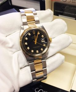 Rolex 1601 Black Diamond