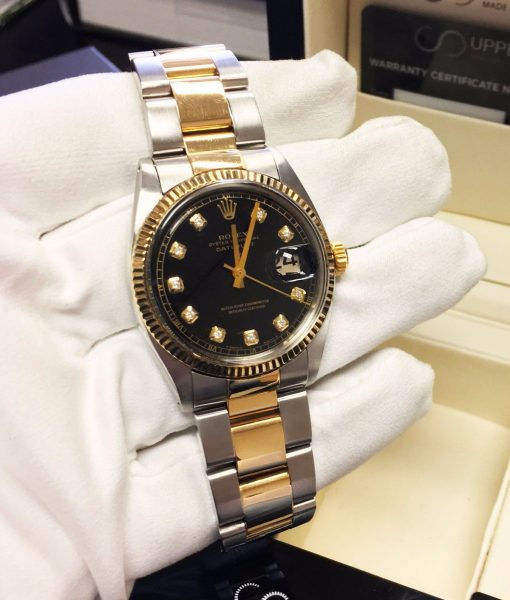 Rolex 1601 Black Diamond