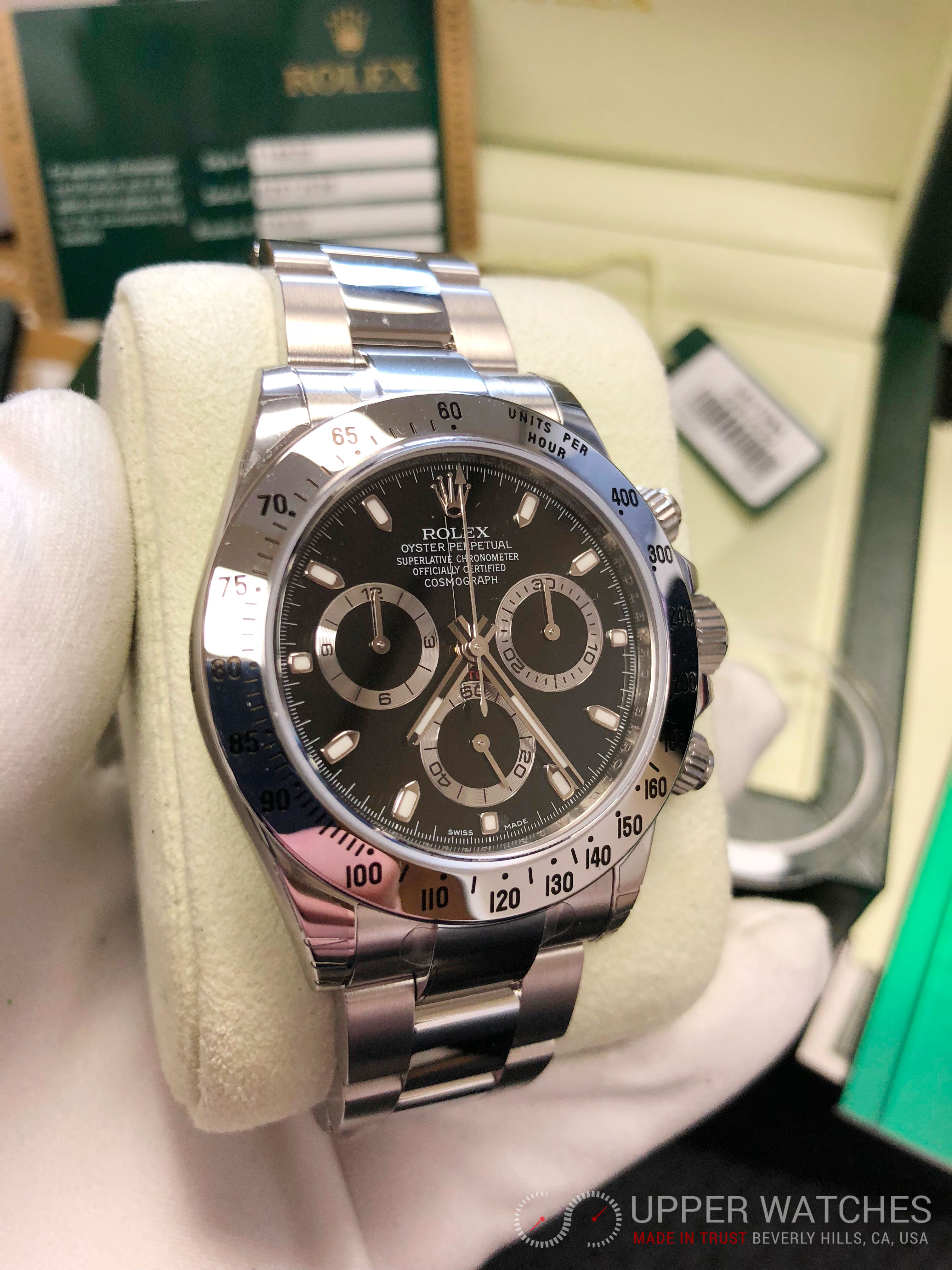 OLD STOCK Plastic ROLEX 116520 Daytona 