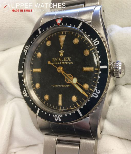 Rolex 6202 Turn O Graph Gilt dial