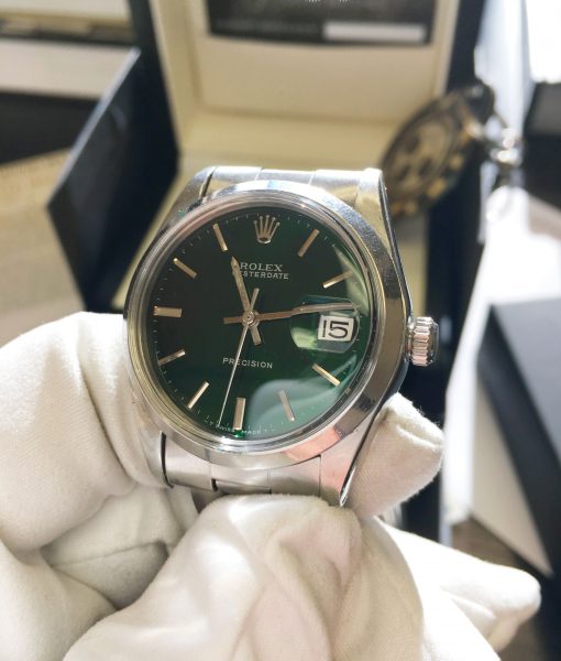 Rolex 6694 precision oyster perpetual green dial Hulk electric dial