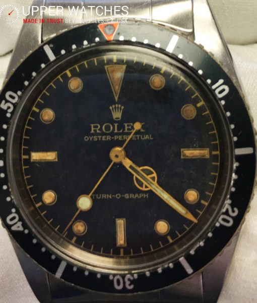 Rolex 6202 Turn O Graph Gilt dial