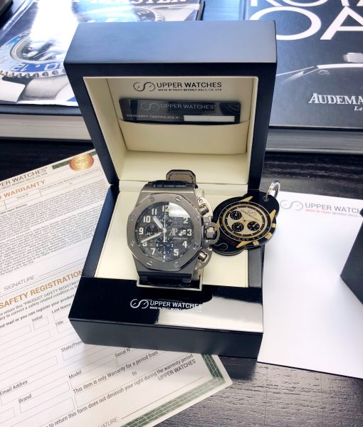 Audemars Piguet T3 Terminator 3 Royal Oak Offshore Titanium 25863TI.OO.A001CU.01 LIMITED EDITION of only 1000 pieces 100% GENUINE - 100% ORIGINAL ROYAL OAK OFFSHORE 48mm