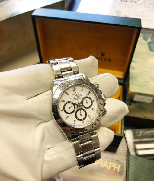 ROLEX, 16520, ZENITH, DAYTONA, INVERTED 6, Rare, N SERIAL, Box & booklet